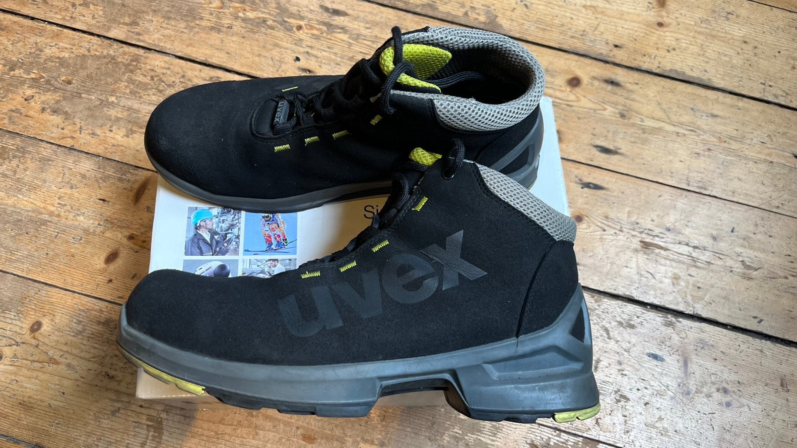 Werkschoenen uvex maat 45, Doe-het-zelf en Bouw, Veiligheidskleding, Ophalen, Zo goed als nieuw