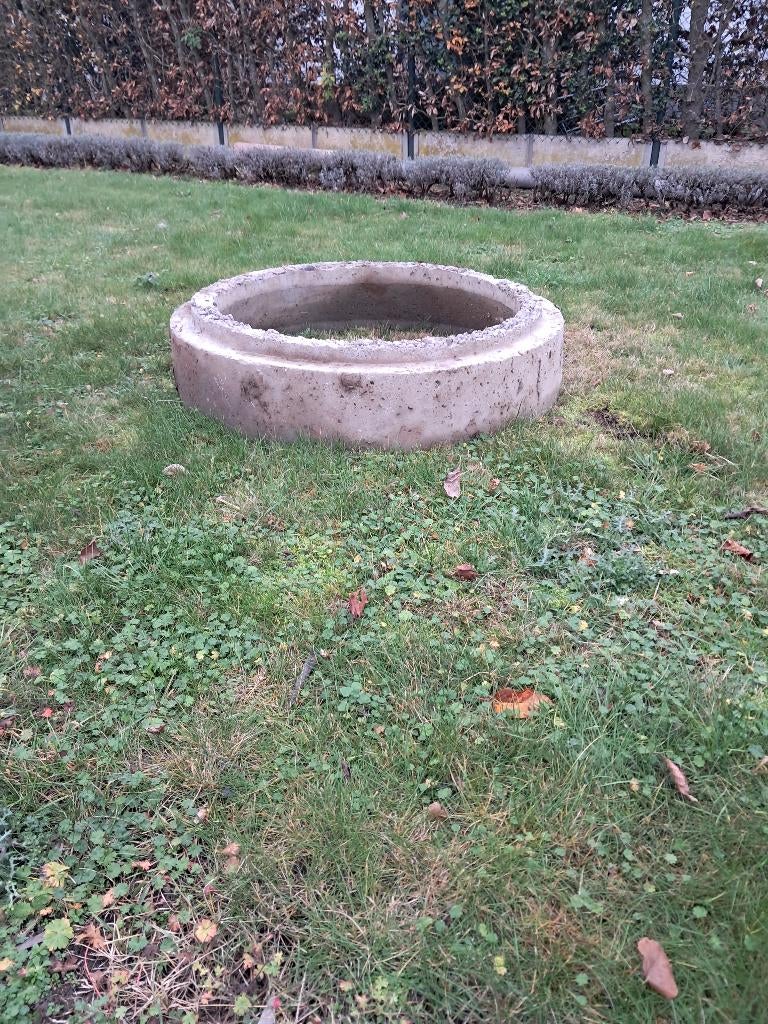 tuin, Ophalen, Beton, Tuin