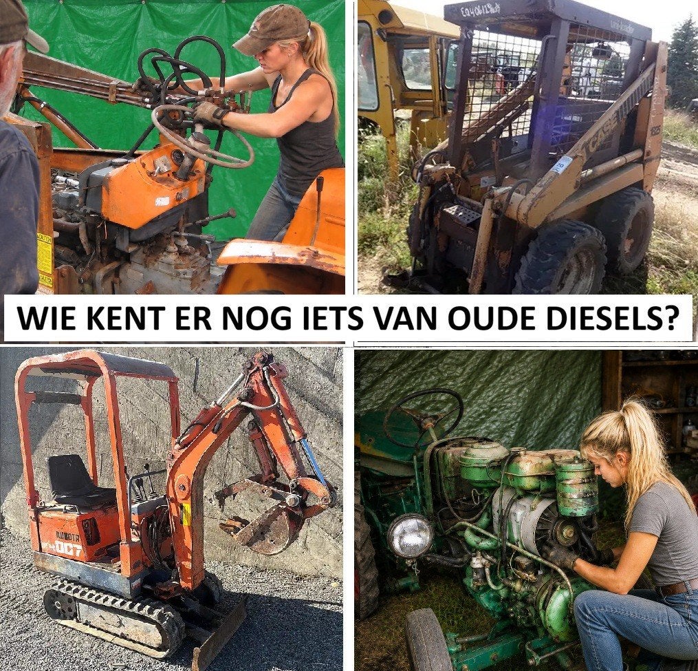 IK ZOEK IEMAND DIE IETS VAN OUDE DIESELMOTOREN KENT, Enlèvement