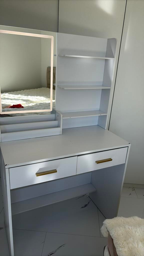Makeup tafel met stoel, Ophalen, Gebruikt