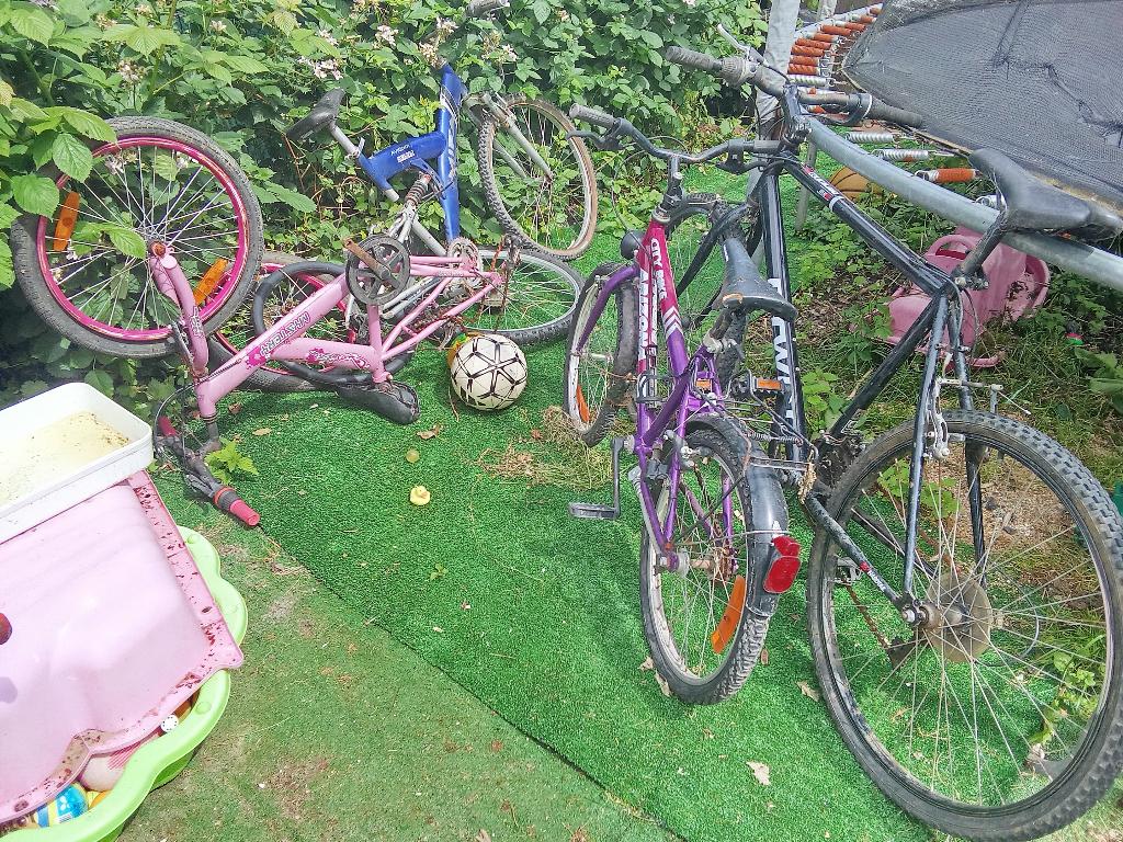 Lots de vélo POUR pièces, Enlèvement