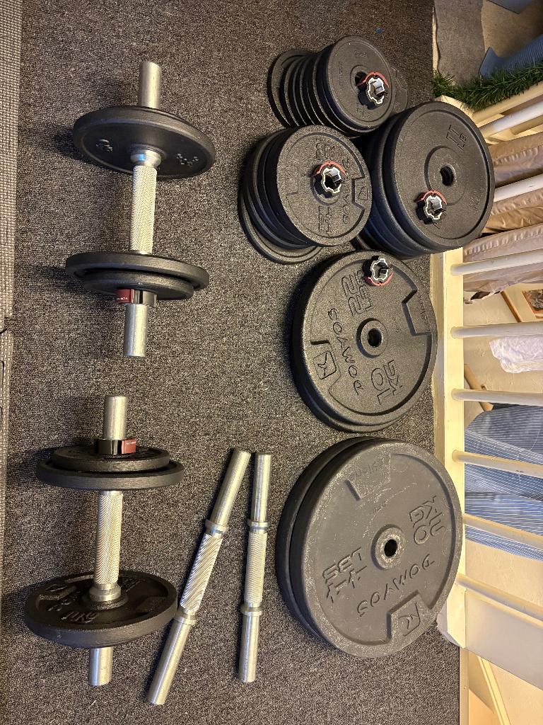 Halters ,bankjes en latpully, Sport en Fitness, Fitnessmaterialen, Ophalen, Zo goed als nieuw, Benen