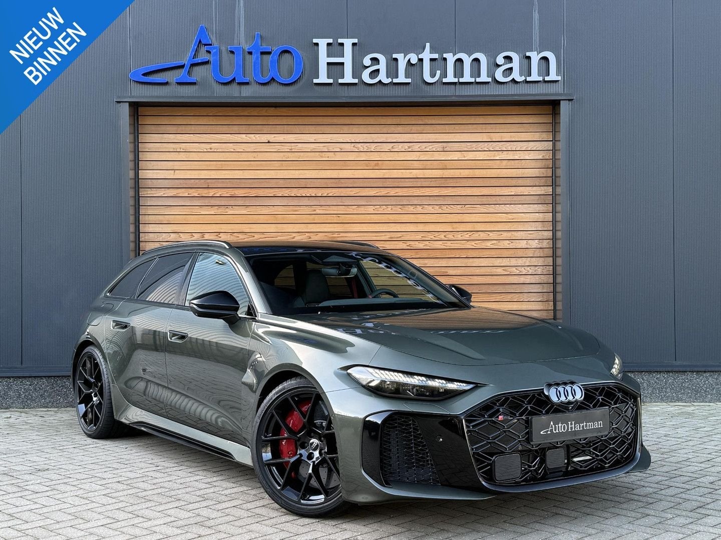 Audi RS5 A5 Avant E-Hybrid Quattro KERAMISCH|MASSAGE|HEAD-UP, Auto's, Automaat, Zwart, RS5, 26 kWh