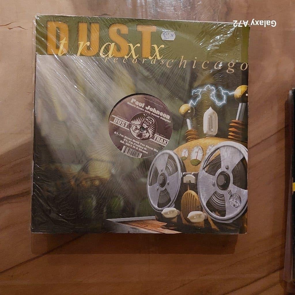 paul johnson simple beats with sweet samples 12 inch maxi, Cd's en Dvd's, Vinyl | Dance en House, Gebruikt, House, Ophalen of Verzenden