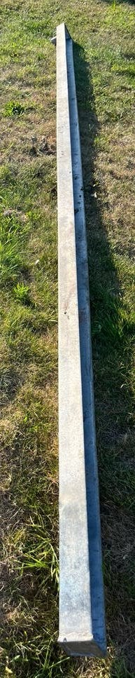 Gouttière en zinc Apok NRL - 500X0,8 mm, Zinc, Gouttière, Enlèvement, 4 à 6 mètres