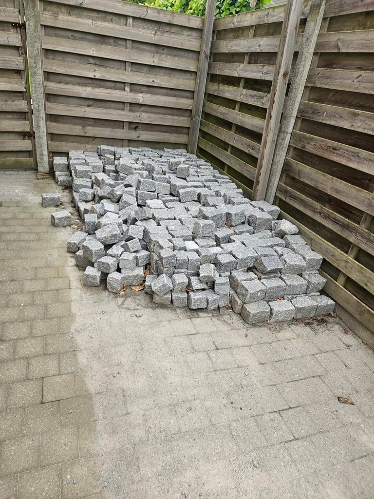 Granieten kasseien, Enlèvement