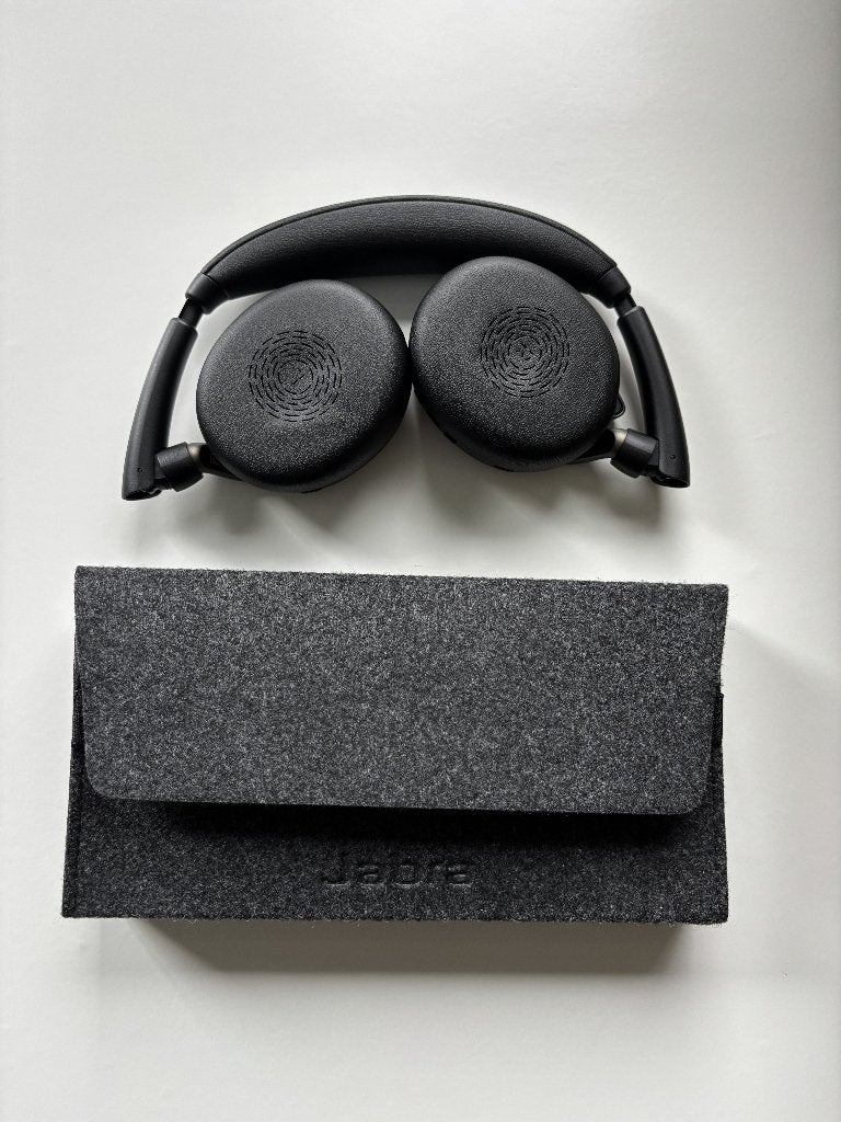 Jabra Evolve2 65 Flex, Audio, Tv en Foto, Ophalen, Bluetooth, On-ear, Zo goed als nieuw