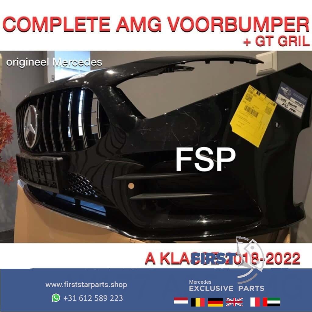 W177 A35 AMG VOORBUMPER ORIGINEEL + GT GRIL Mercedes A Klass, Utilisé, -, Avant, -