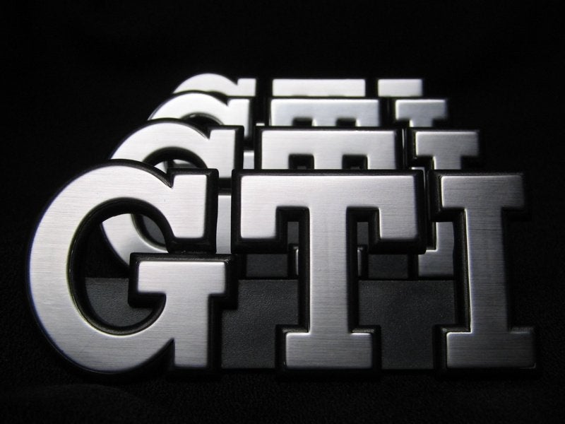 Golf 2 GTI logo Grill Model ' 90 : Nieuw, Enlèvement ou Envoi, Neuf, Avant, Volkswagen