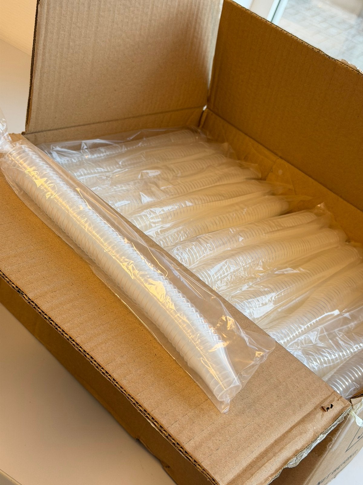 Lot 4000 mini gobelets en plastique transparents 30 ml neufs, Enlèvement ou Envoi, Neuf