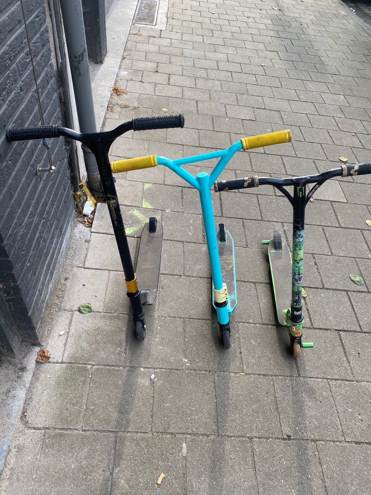 Stunt step €10 per stuk, Ophalen, Gebruikt, Gewone step