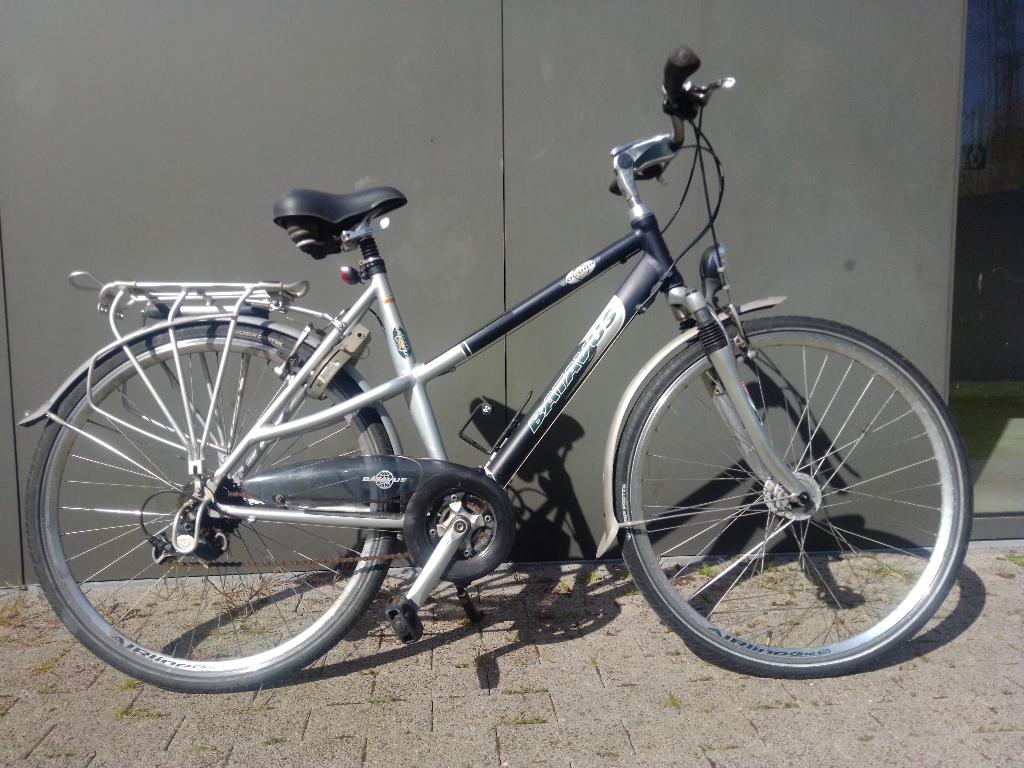 Stationfiets, Fietsen en Brommers, Fietsen | Dames | Damesfietsen, Ophalen, Velgrem, Batavus, 53 tot 56 cm