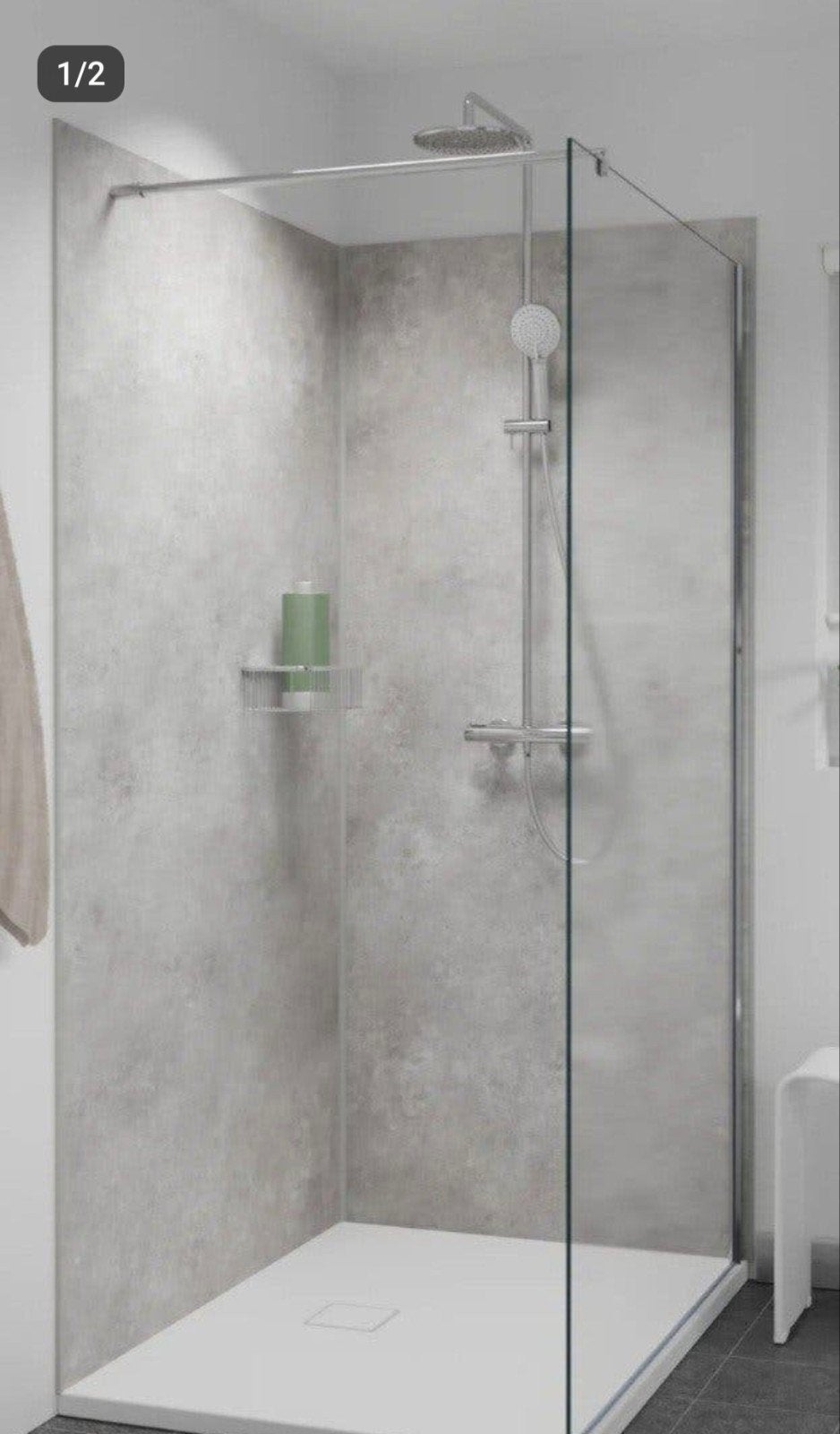 Set panneaux muraux douche, Enlèvement, Neuf