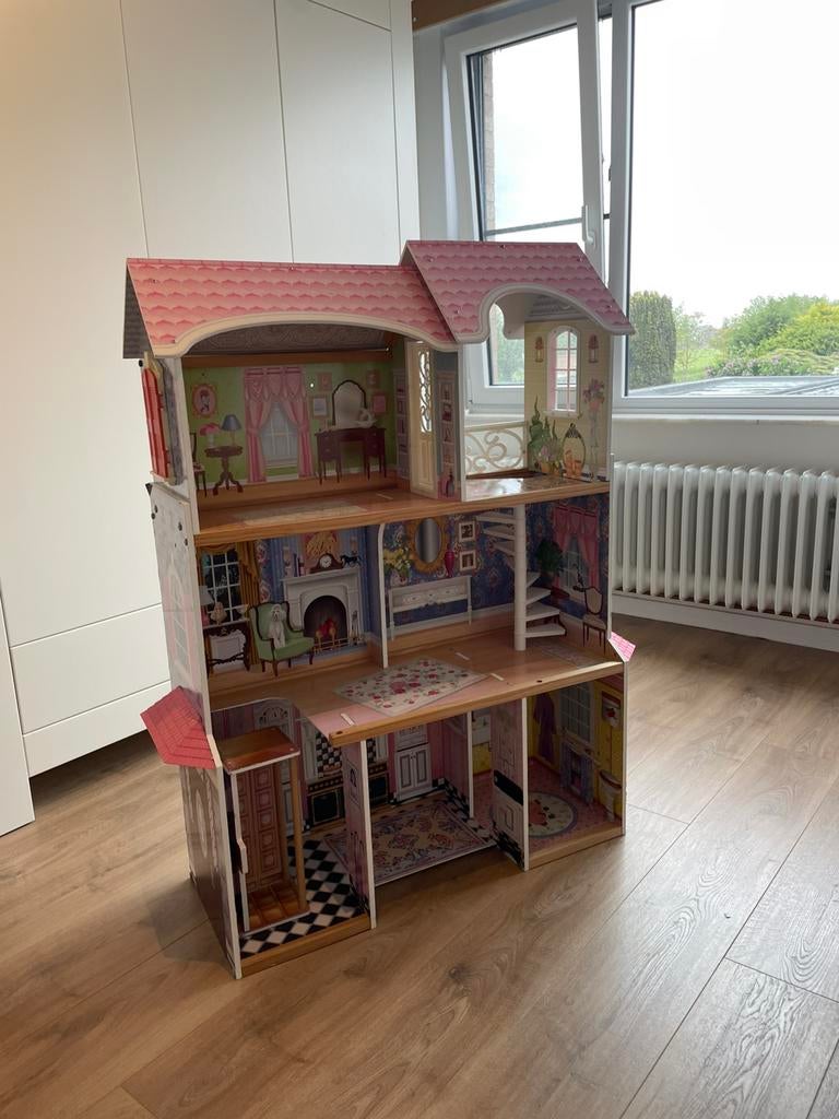 Barbie poppenhuis, Enlèvement, Utilisé, Maison de poupées