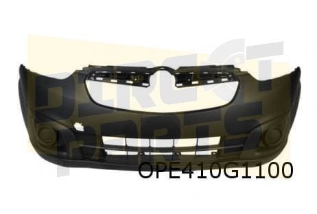 Opel Corsa D Combo (2/12-8/18) voorbumper (zwart gerganuleer, Auto-onderdelen, -, -, Opel, Nieuw