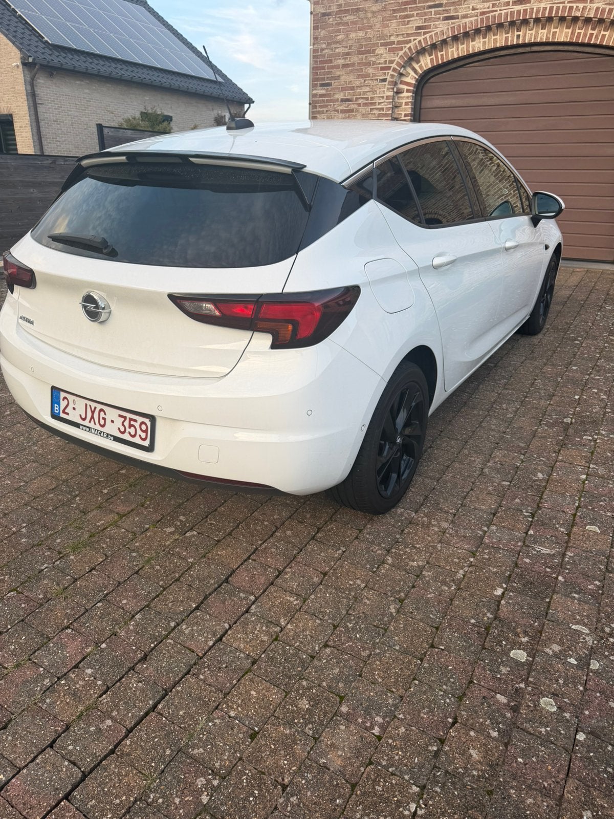 Opel astra 2020 1.0 cc, Auto's, Opel, Voorwielaandrijving, Parkeersensor, Leder en Stof, Wit