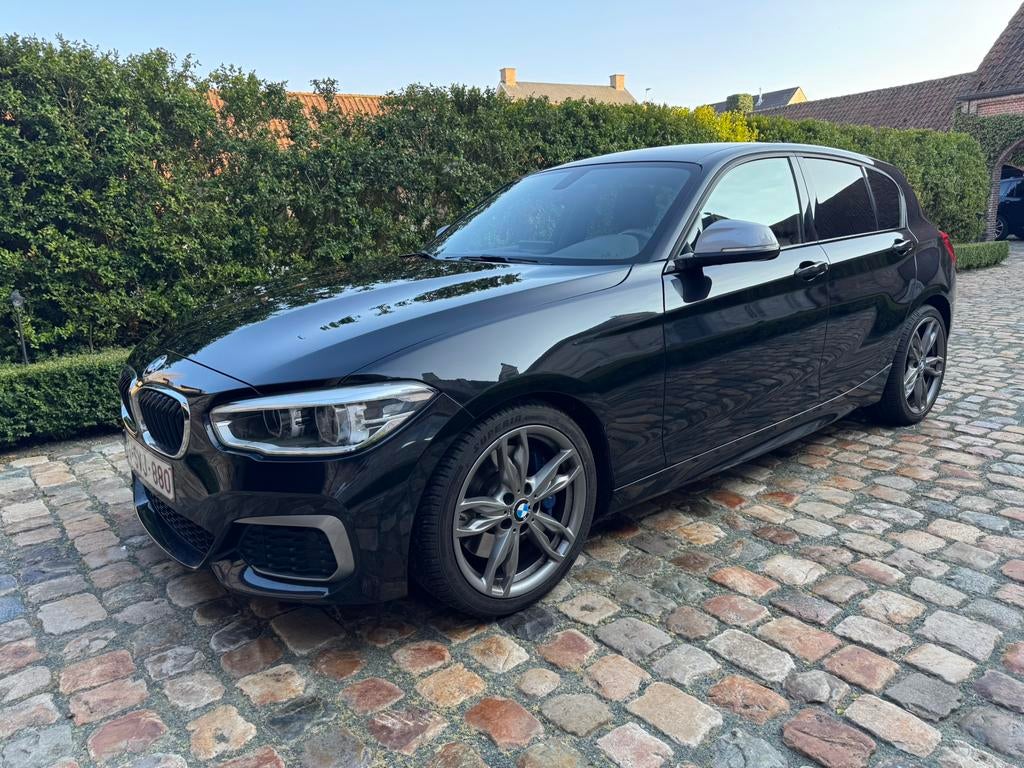 Bmw M 140i xdrive perfecte staat heel weinig km 1 chauffeur, Cuir, Achat, Euro 6, Noir