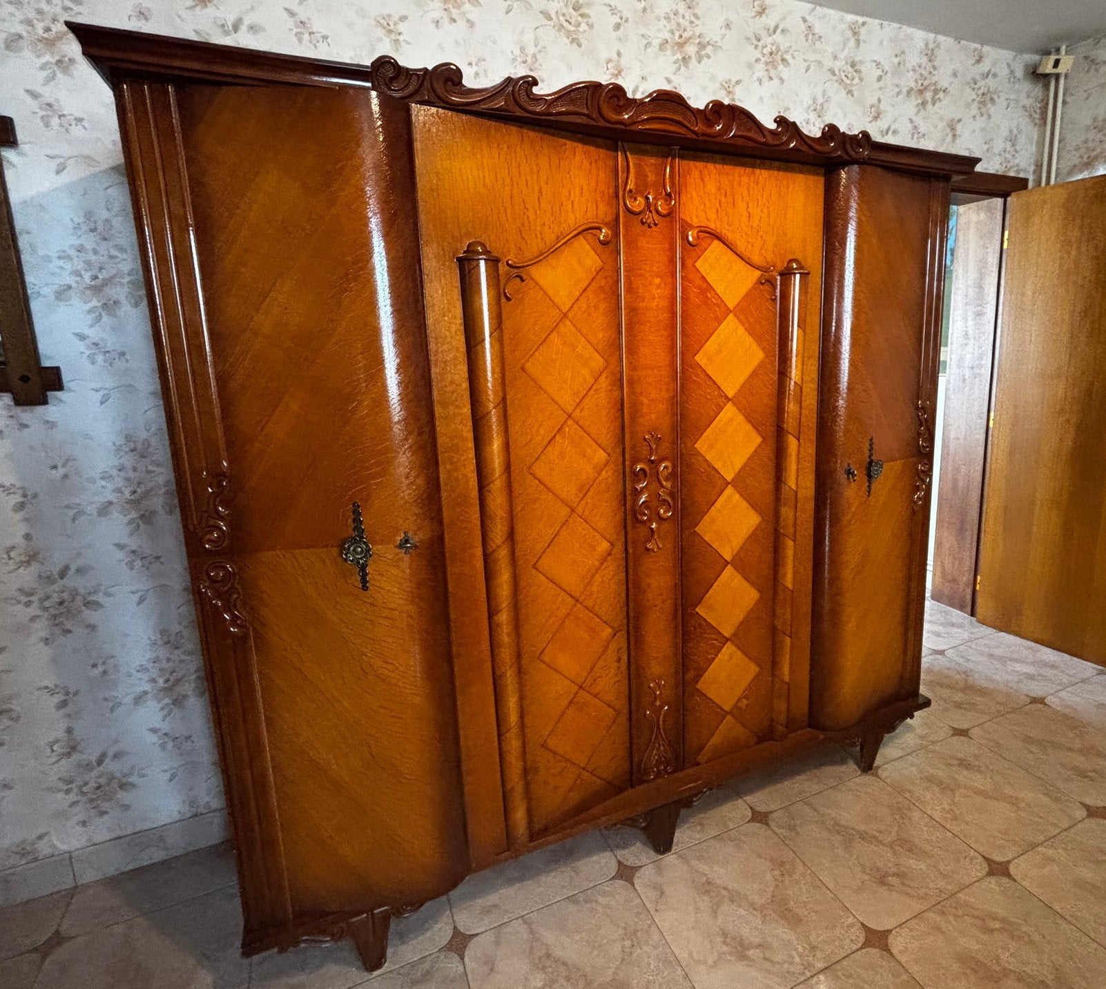 Garde robe + meuble, Ophalen