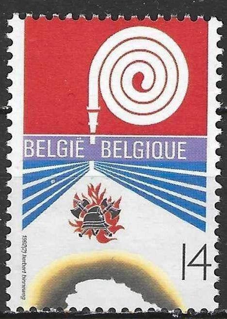 Belgique 1992 - Yvert/OBP 2443 - Lutte contre le incen (PF), Envoi, Non oblitéré, Neuf