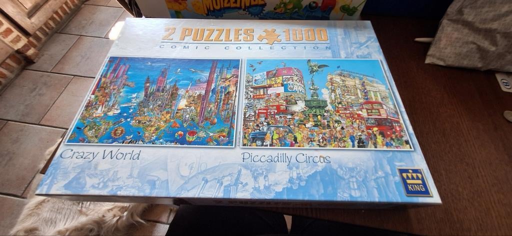 Puzzels 2 x 1000 stuks, Ophalen