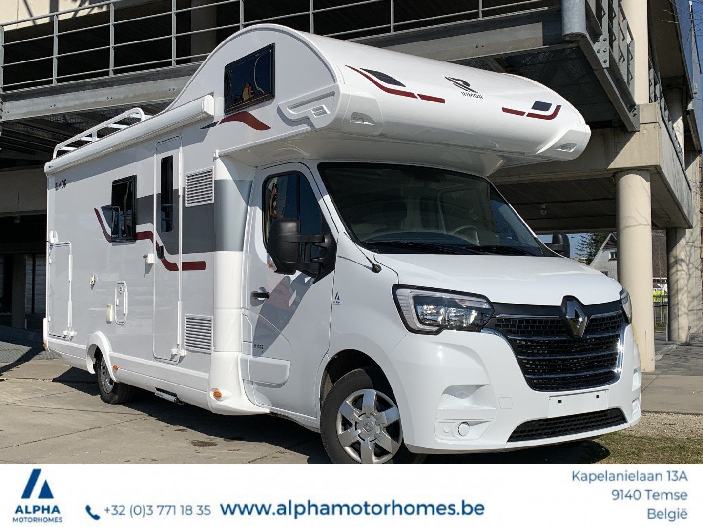 Rimor Hygge 5 Renault 145PK/Cv (bj 2024), Alkoof, 7 tot 8 meter, Bedrijf, Rimor