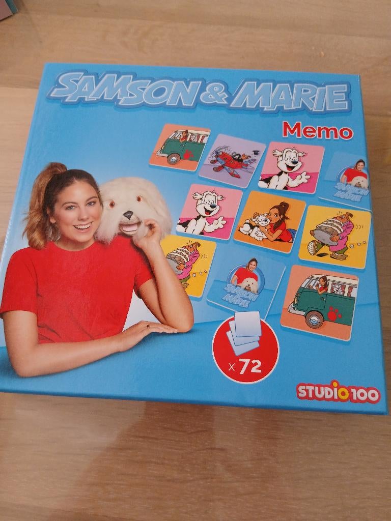 Marie en samson memo, Ophalen, Zo goed als nieuw