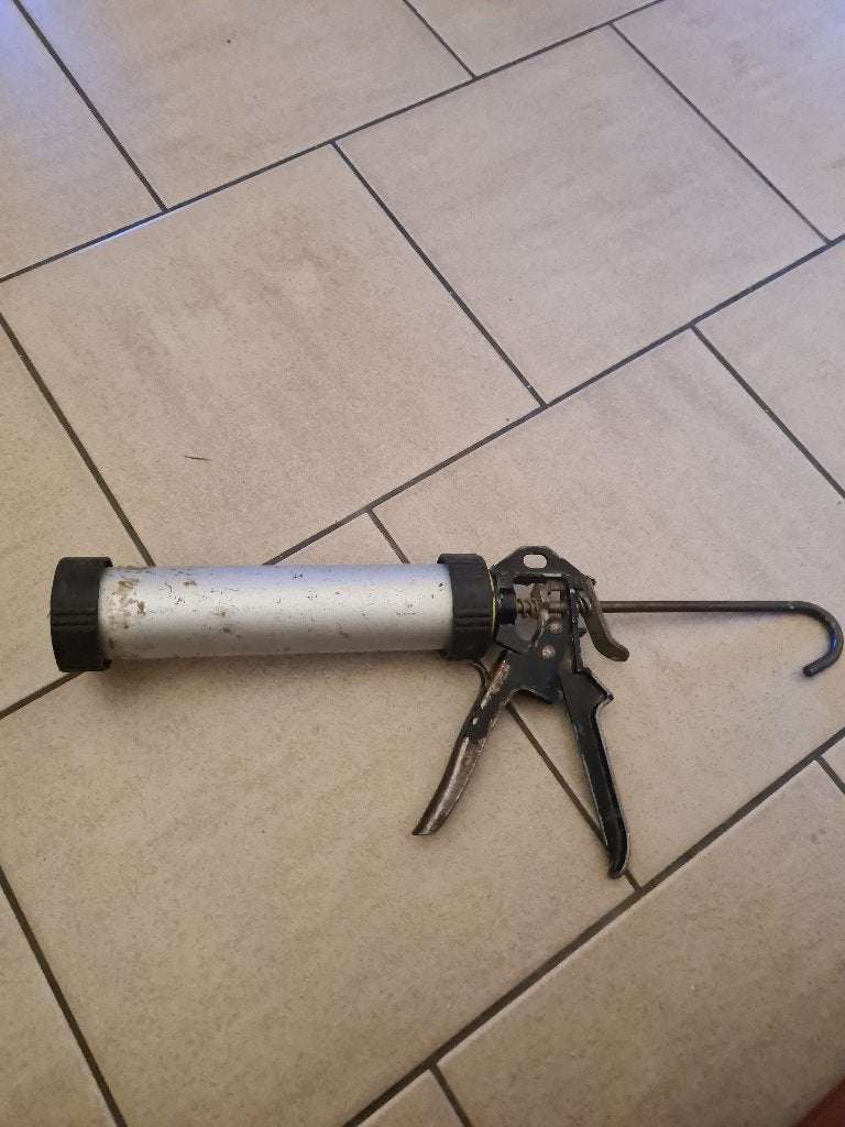 Pistolet a silicone, Bricolage & Construction, Enlèvement ou Envoi, Utilisé