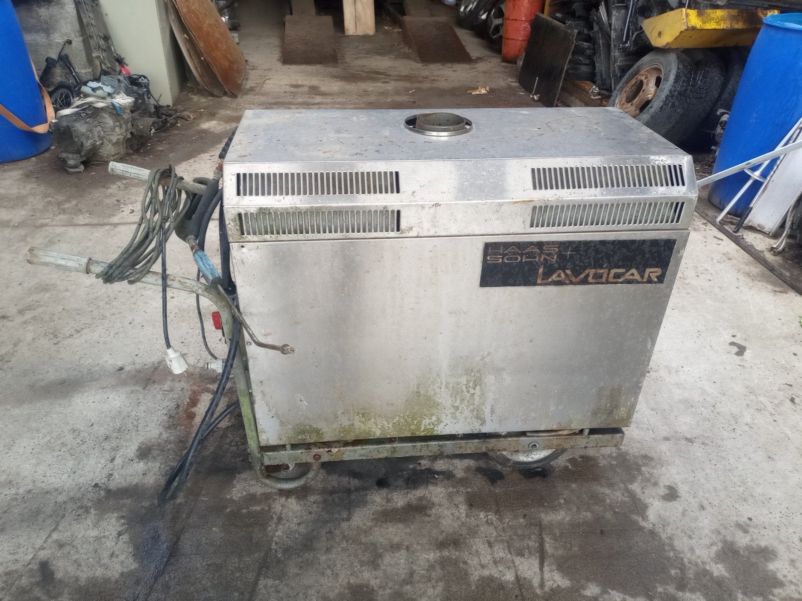 Nettoyeur haute pression eau chaude Haas Sohn a reparer, Enlèvement, Électrique, Haas Sohn