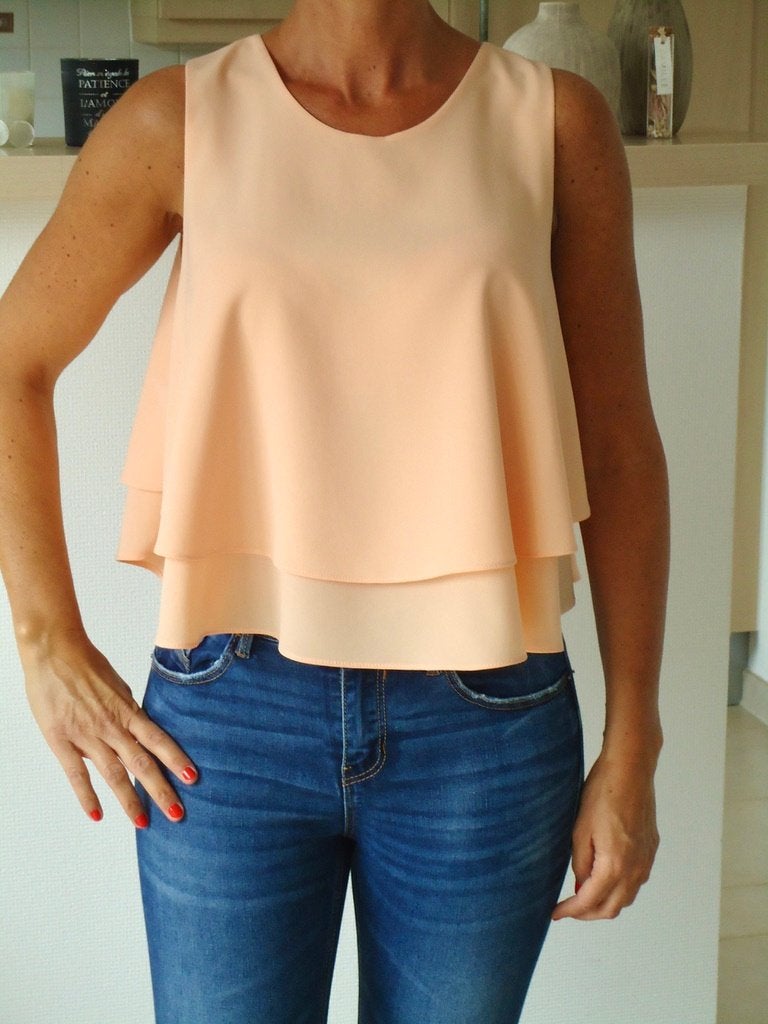 Mooie oranje topje, Kleding | Dames, Topjes, Ophalen of Verzenden, Nieuw, Maat 34 (XS) of kleiner, Oranje