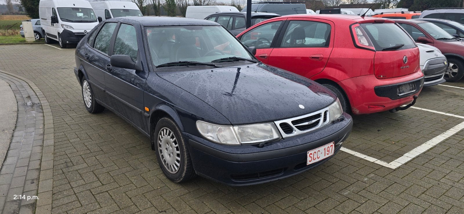 Saab 9-3 2.0i 96kw Gekeurd voor verkoop, Autos, Cuir, Achat, Entreprise, Boîte manuelle