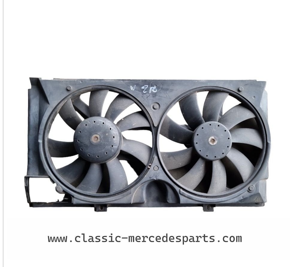 Koelventilator met motor voor Mercedes w210, Gebruikt, -, Ophalen of Verzenden, -
