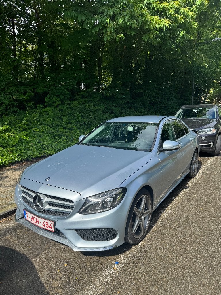 Mercedes C220 bleu-tech, Autos, Argent ou Gris, Achat, Ordinateur de bord, Noir