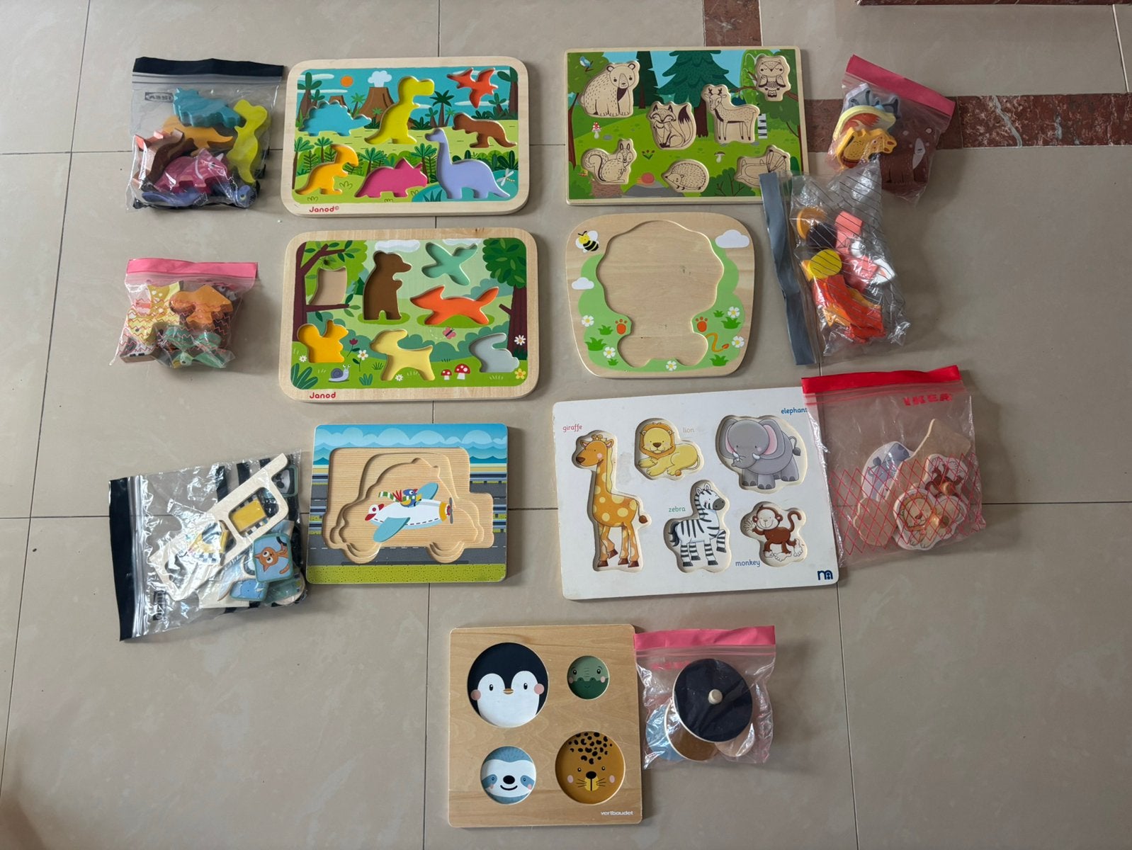 puzzles en bois, Enlèvement, Comme neuf, Puzzles
