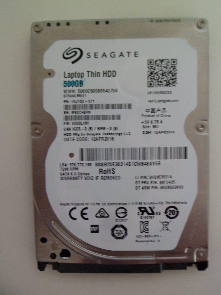 HDD Seagate, 500 Go, 32 Mo de cache, 2,5 pouces, 7200 tr/min, Informatique & Logiciels, Enlèvement ou Envoi, Reconditionné, Laptop