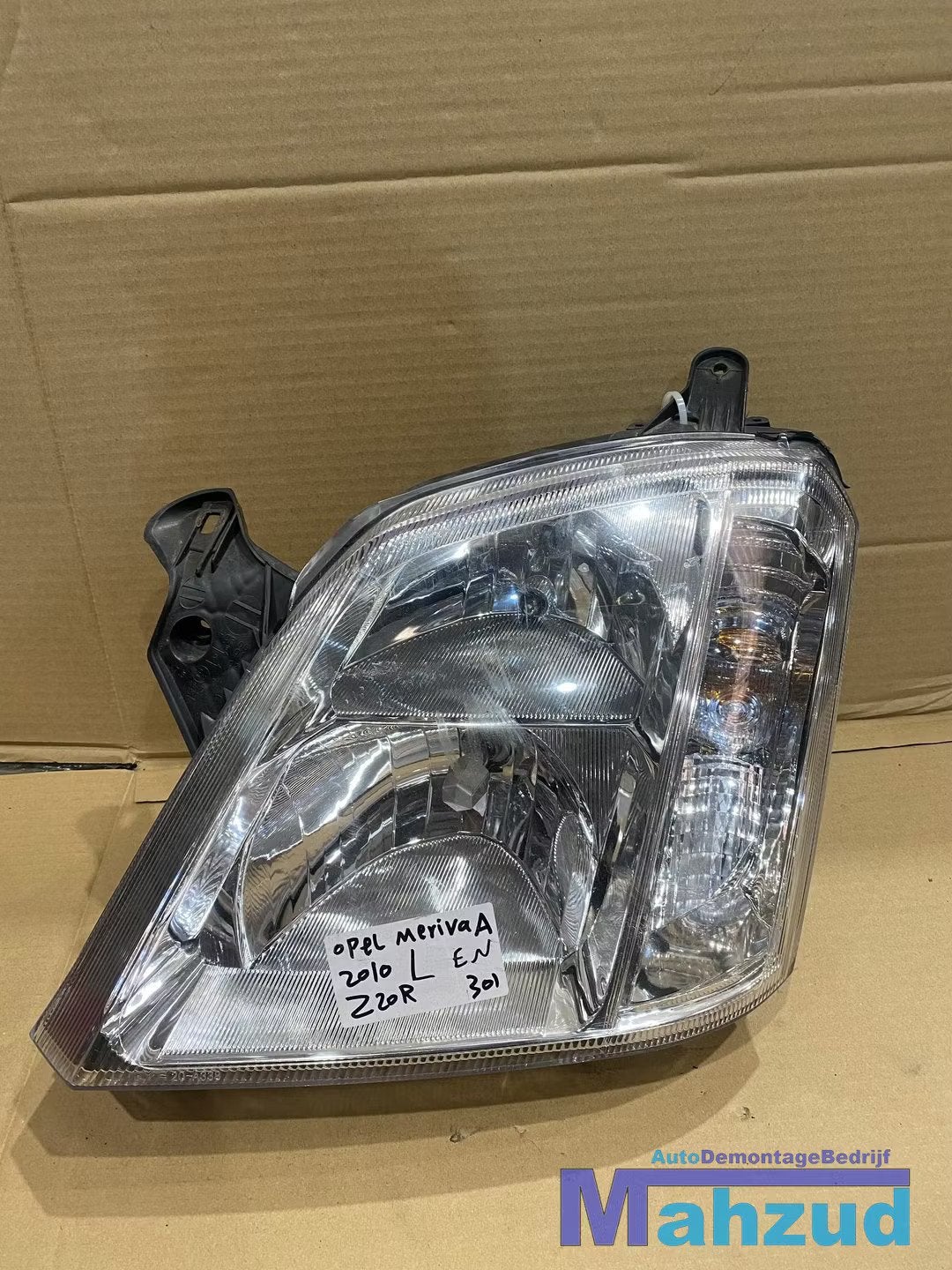 OPEL MERIVA A Links koplamp left headlight UK ENGELS, Gebruikt, Opel Automobile GmbH, Kontakt@opel-infoservice.de, Opel