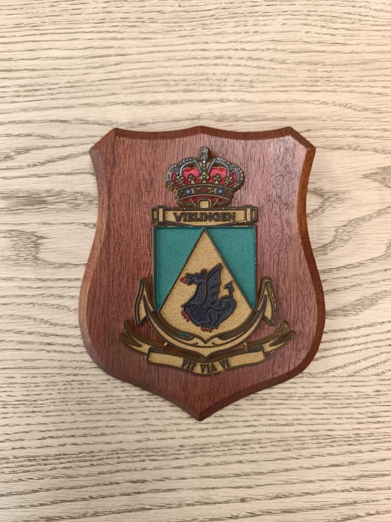 Wapenschild F910 Wielingen, Verzamelen, Militaria | Algemeen, Ophalen of Verzenden