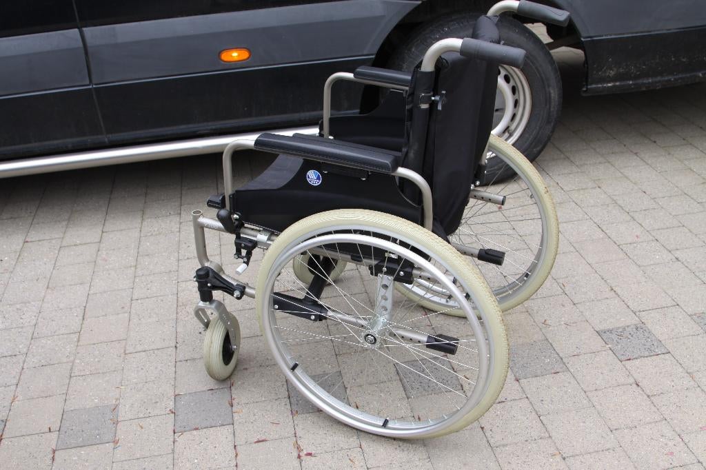 rolstoel, Diversen, Rolstoelen, Ophalen, Inklapbaar, Gebruikt, Handbewogen rolstoel