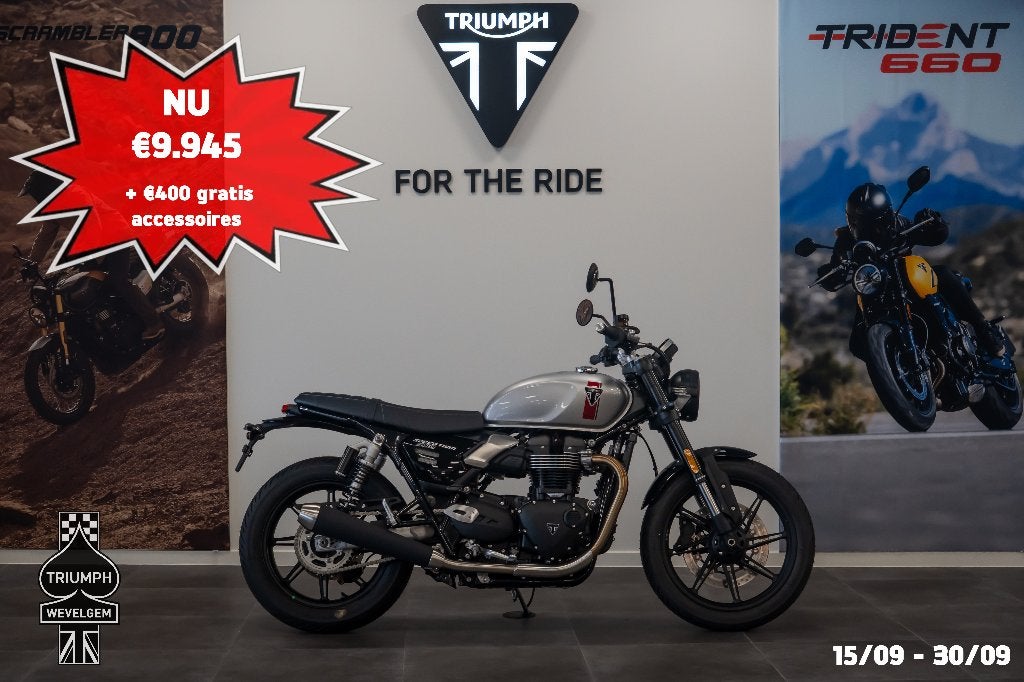 Triumph Speed Twin 900, Entreprise, Plus de 35 kW, ABS, 2 cylindres