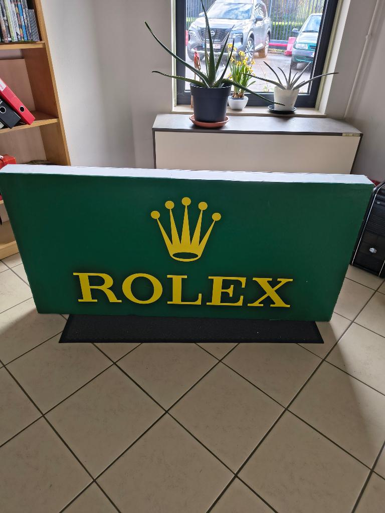 Rolex reclamebord F1 Spa-Francorchamps, Enlèvement, Comme neuf, Autres types