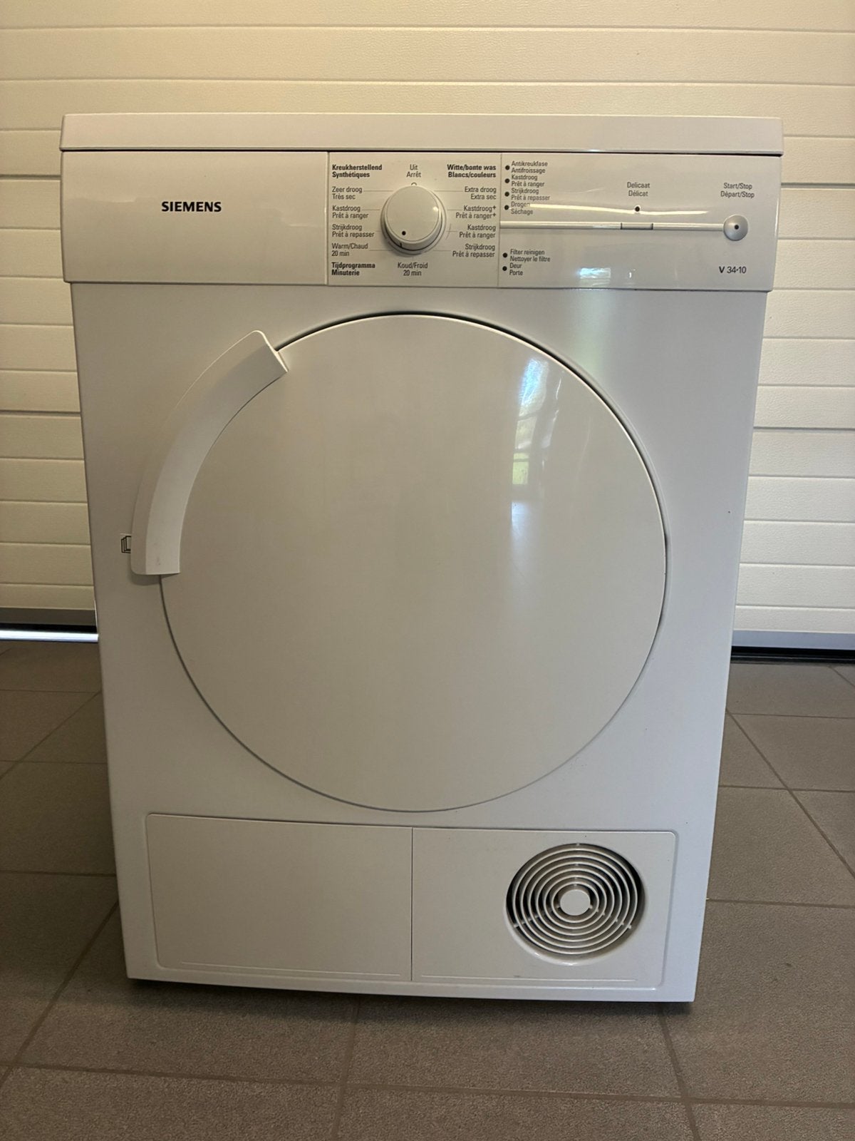 Sèche-linge Siemens, Évacuation d'air, Chargeur frontal, Enlèvement, Utilisé