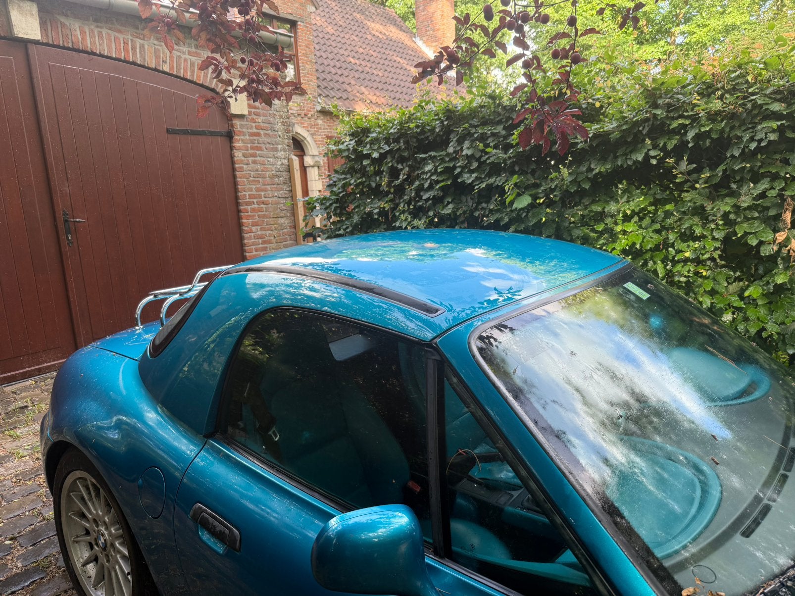 BMW Z3 hardtop met voorbereiding - blauw, Ophalen, BMW