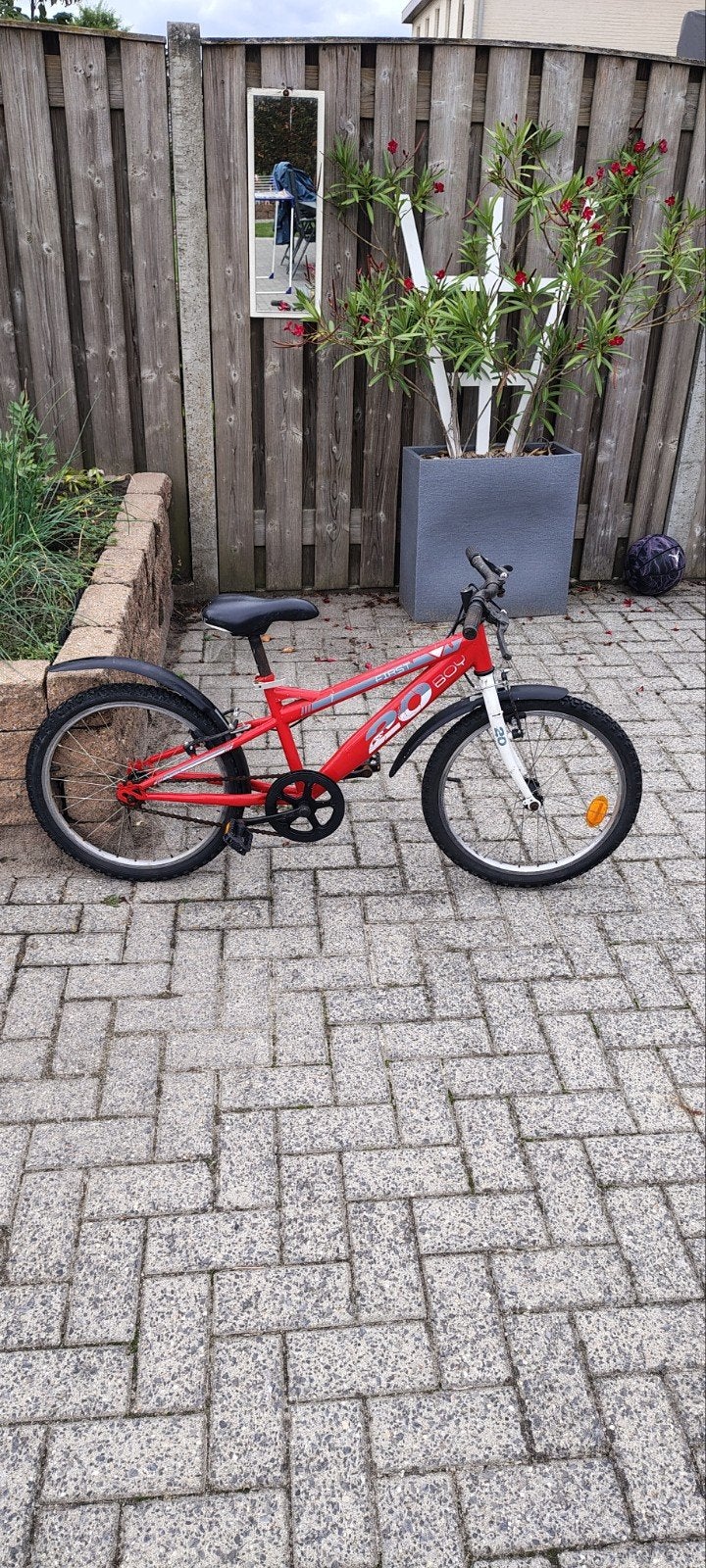 First Boy 20 inch kinderfiets - Ideaal voor school en bos, Enlèvement, Utilisé, Aluminium