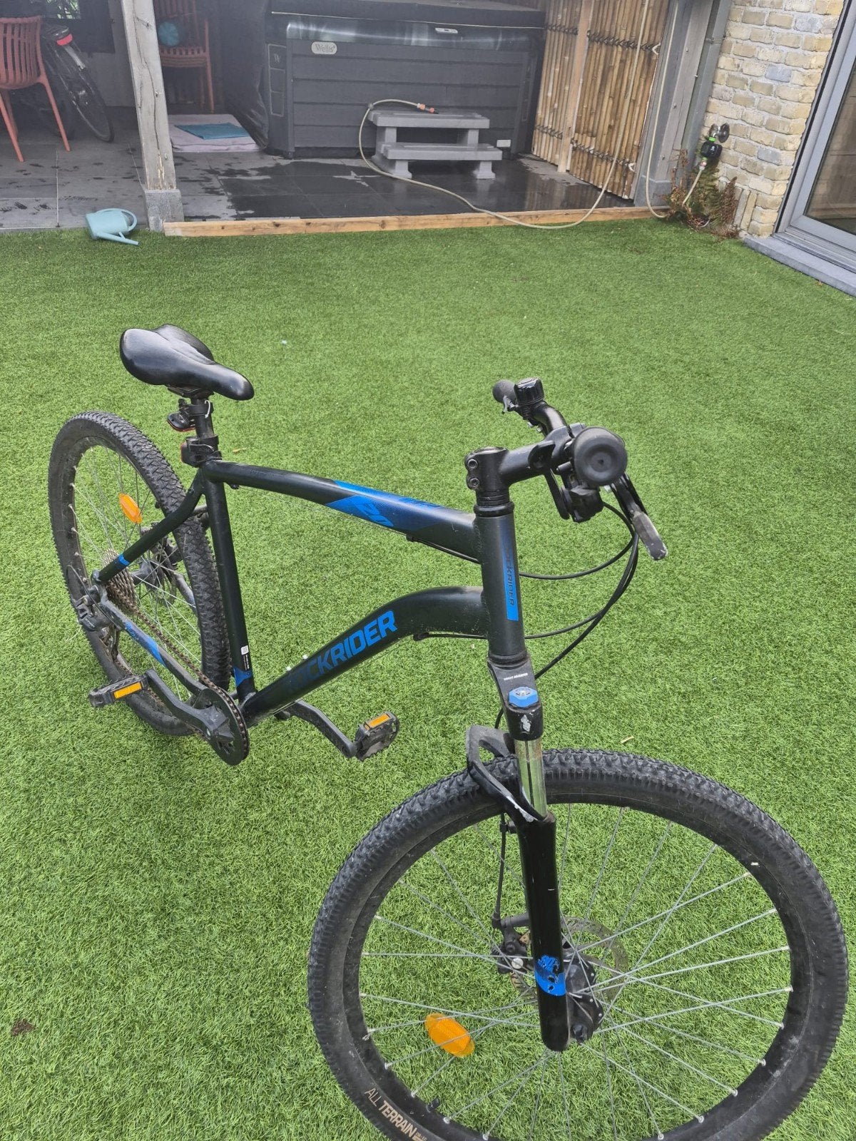 Fiets rockrider, Ophalen