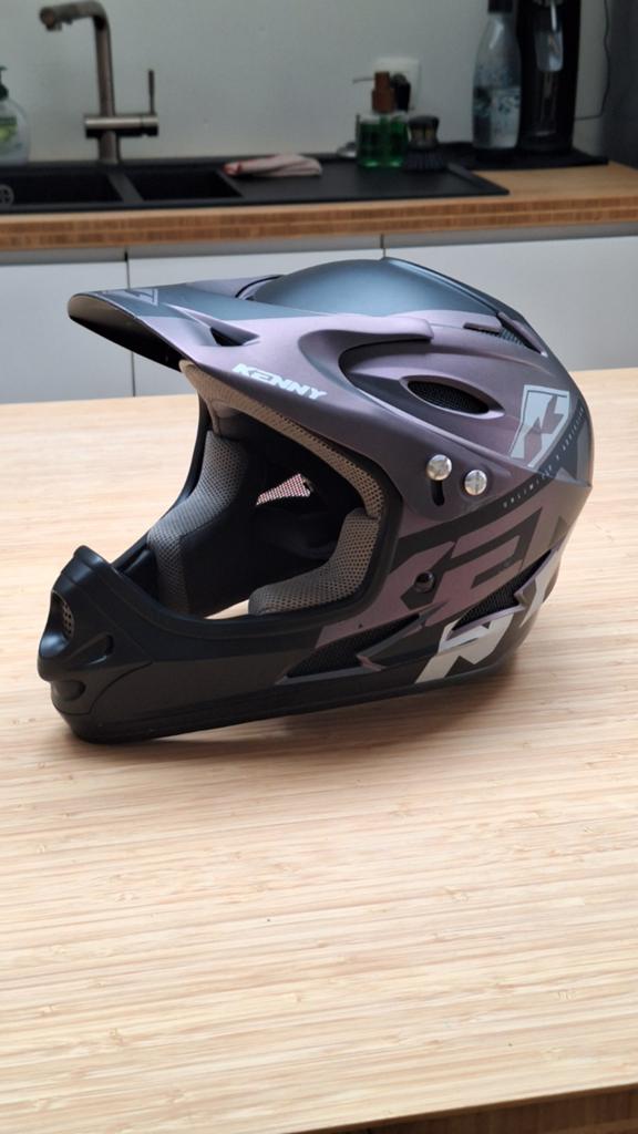 Bmx helm merk Kenny XXS (6-7j), XXS, Kinderen, Overige typen, Tweedehands