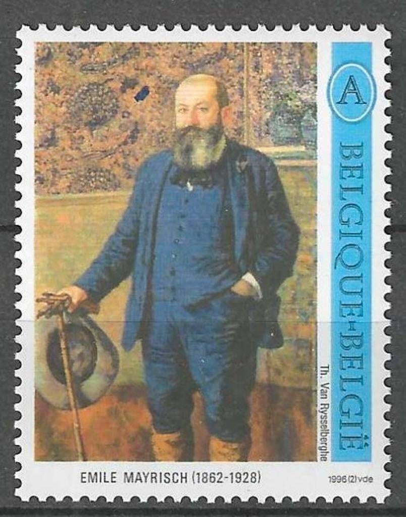 Belgique 1996 - Yvert 2628 /OBP 2627 - Emile Mayrisch (PF), Envoi, Non oblitéré, Neuf, Art