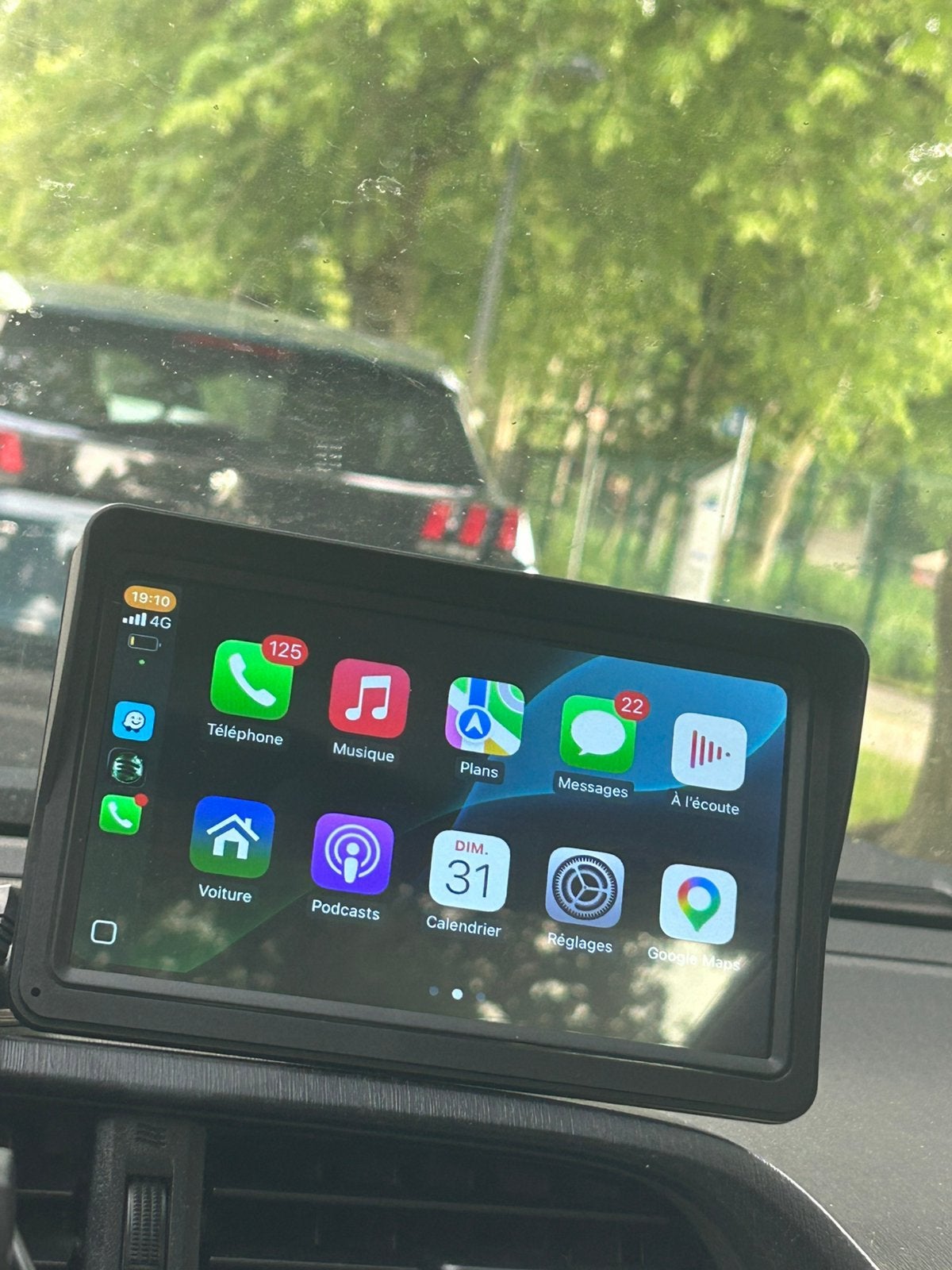 CARPLAY , autoradio valable avec APPLE/ ANDROID ! Fluide, Enlèvement ou Envoi, Comme neuf