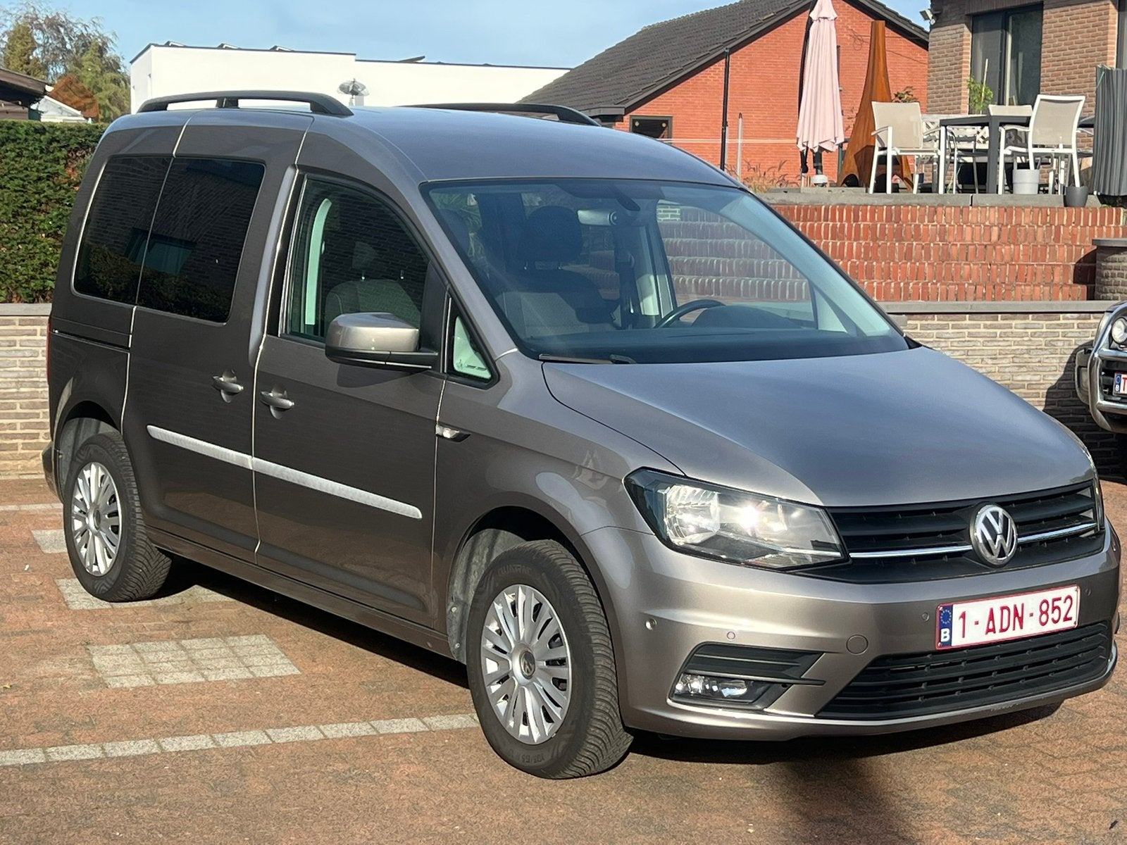 Volkswagen caddy 2.0 tdi, 75 kW, Stof, 0 kg, Beige