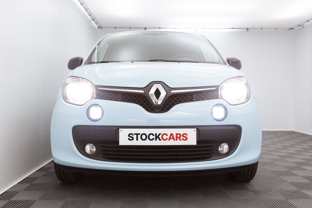 Renault Twingo Limited (bj 2018), Auto's, 4 zetels, Gebruikt, Blauw, Bedrijf