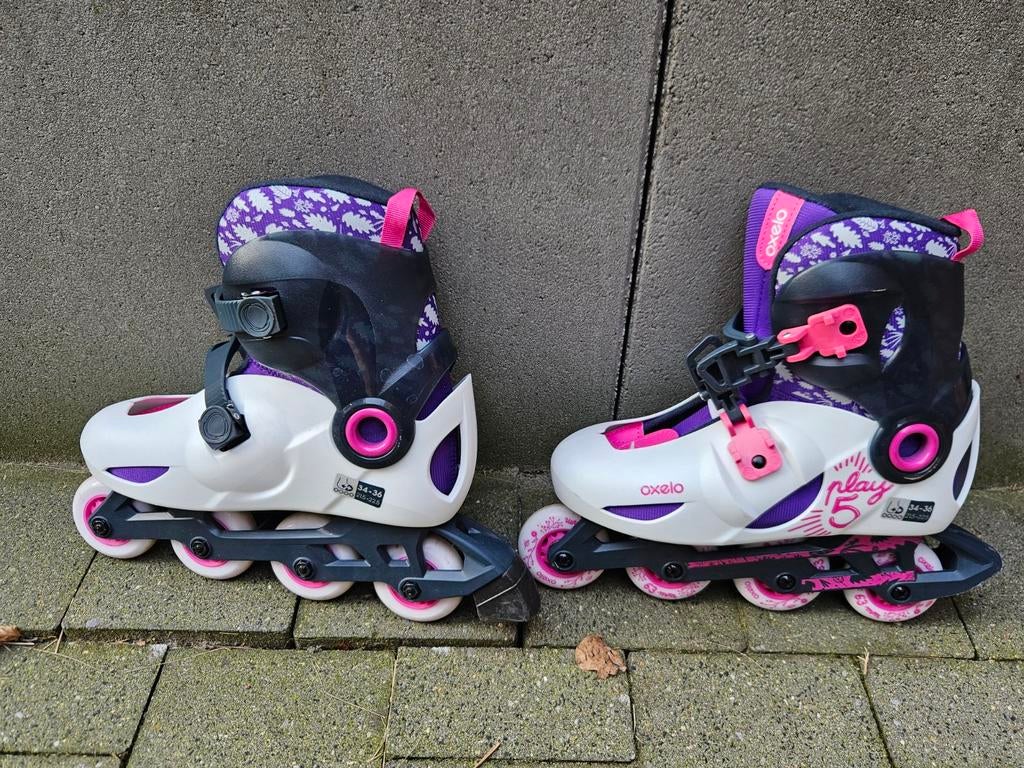 Skates maat 34-36 inclusief beschermers, Ophalen, Verstelbaar