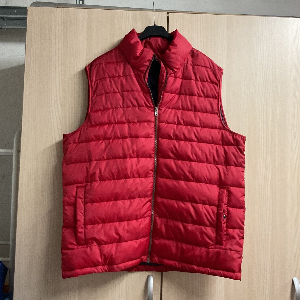 Bodywarmer, Ophalen, Zo goed als nieuw, Maat 46/48 (XL) of groter, Rood